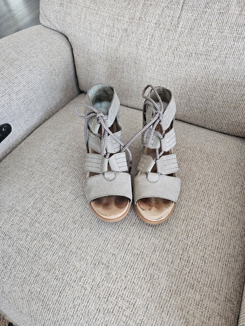 Sorel Women's Joanie II Lace Wedge Sandal Size 7 - Picture 8 of 9